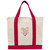 Blessed Teacher Cotton Canvas Two-Tone Tote