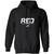 RED Design 2 Pullover Hoodie