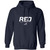 RED Design 2 Pullover Hoodie