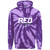 RED Design 2 Adult Tie-Dye Pullover Hoodie
