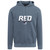 RED Design 2 Garment-Dyed Adult Hoodie