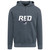 RED Design 2 Garment-Dyed Adult Hoodie