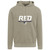 RED Design 2 Garment-Dyed Adult Hoodie