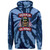 Army Vet Design 5 Adult Tie-Dye Pullover Hoodie