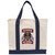 Army Vet Design 5 Cotton Canvas Two-Tone Tote