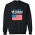 Army Vet Design 3 Crewneck Pullover Sweatshirt