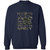 Army Vet Design 2 Crewneck Pullover Sweatshirt