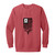 Army Flag Garment-Dyed Adult Crewneck Sweatshirt