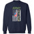  Army Vet Design 4 Crewneck Pullover Sweatshirt