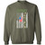  Army Vet Design 4 Crewneck Pullover Sweatshirt