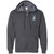 Air Force Design 3 Zip Up Hooded Sweatshirt