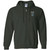 Air Force Design 1 Zip Up Hooded Sweatshirt