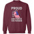 Air Force Design 4 Crewneck Pullover Sweatshirt