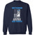 Air Force Design 3 Crewneck Pullover Sweatshirt