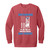 Air Force Design 3 Garment-Dyed Adult Crewneck Sweatshirt