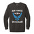 Air Force Design 2 Garment-Dyed Adult Crewneck Sweatshirt