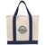 Proud Veteran Wife Cotton Canvas Two-Tone Tote