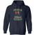 Proud Female Veteran Pullover Hoodie