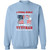 Strong Women Vet Crewneck Pullover Sweatshirt