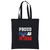 Proud female vet Cotton Tote