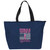 Female Veteran With 3 Sides Essential Zip Tote