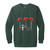 Never Forget Red poppies Garment-Dyed Adult Crewneck Sweatshirt