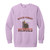 Never Forget Heros Garment-Dyed Adult Crewneck Sweatshirt