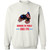 Running The World Crewneck Pullover Sweatshirt