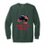 Running The World Garment-Dyed Adult Crewneck Sweatshirt