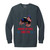 Running The World Garment-Dyed Adult Crewneck Sweatshirt