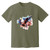 Vet Water Color Design 1 Heavyweight Garment-Dyed T-Shirt
