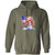 Vet Water Color Design 3 Pullover Hoodie