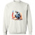 Vet Water Color Design 2 Crewneck Pullover Sweatshirt