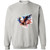 Vet Water Color Design 1 Crewneck Pullover Sweatshirt
