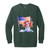 Vet Water Color Design 3 Garment-Dyed Adult Crewneck Sweatshirt