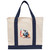 Vet Water Color Design 2 Cotton Canvas Two-Tone Tote