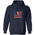 Dad Veteran Myth Legend Pullover Hoodie