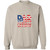 Dad Veteran Myth Legend Crewneck Pullover Sweatshirt