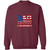 Dad Veteran Myth Legend Crewneck Pullover Sweatshirt