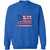 Dad Veteran Myth Legend Crewneck Pullover Sweatshirt