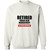 Retired see spouse for details Crewneck Pullover Sweatshirt