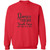 Dance Teachers Touch Lives One Step At A Time Crewneck Pullover Sweatshirt