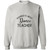 Worlds Best Dance Teacher Crewneck Pullover Sweatshirt