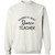 Worlds Best Dance Teacher Crewneck Pullover Sweatshirt