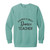 Worlds Best Dance Teacher Garment-Dyed Adult Crewneck Sweatshirt