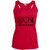Peace, Love & Dance Ladies Performance Racerback Tank