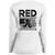 VETS RED FRIDAY #14 Ladies Long Sleeve V-Neck
