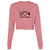 Peace, Love & Dance Cropped Fleece Crew