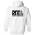 VETS RED FRIDAY #11 Zip Up Hooded Sweatshirt