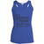Dance Teachers Touch Lives One Step At A Time Ladies Performance Racerback Tank